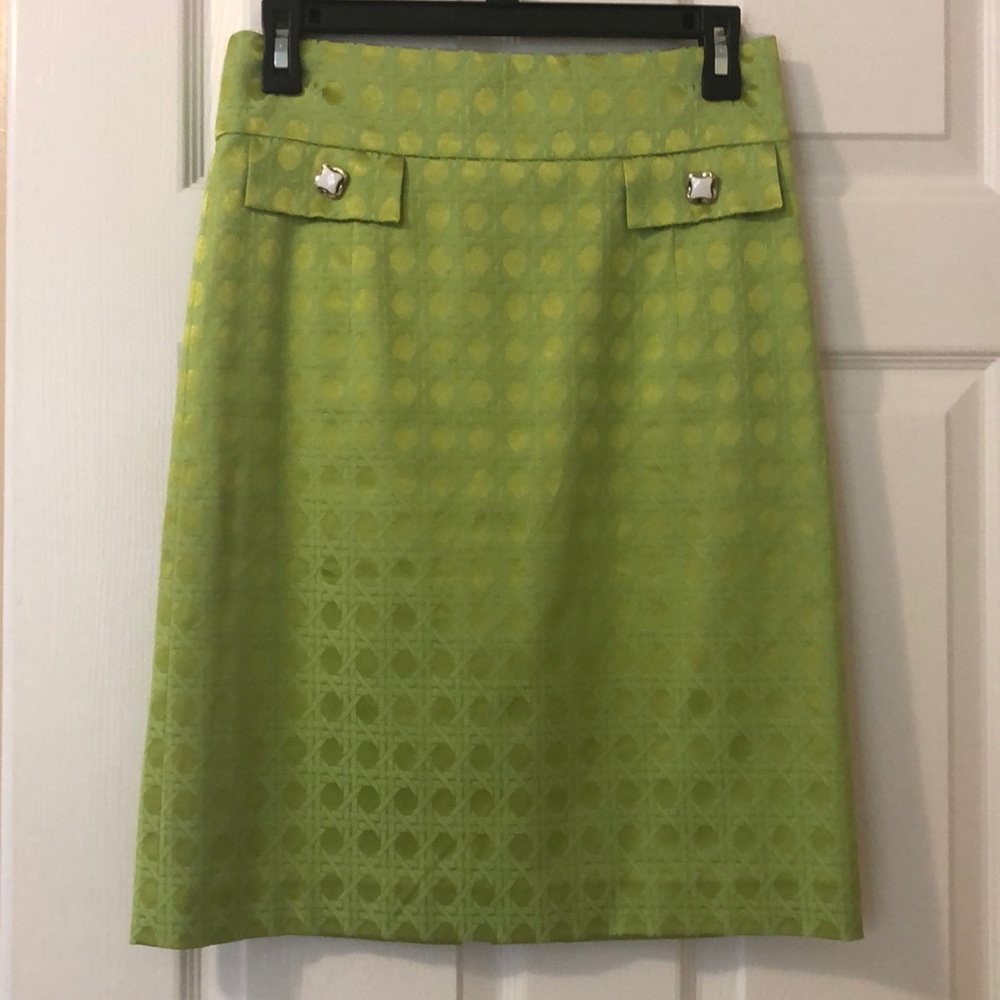 Designer pencil skirt